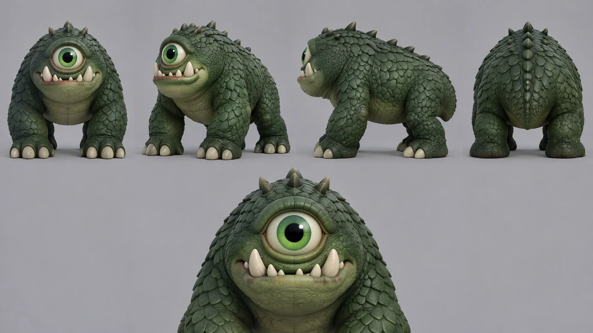 Monster design illustration