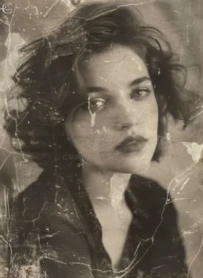 Restore precious old photos of girls and bring it to life.